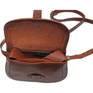 Medieval Merchant's Leather Belt Pouch