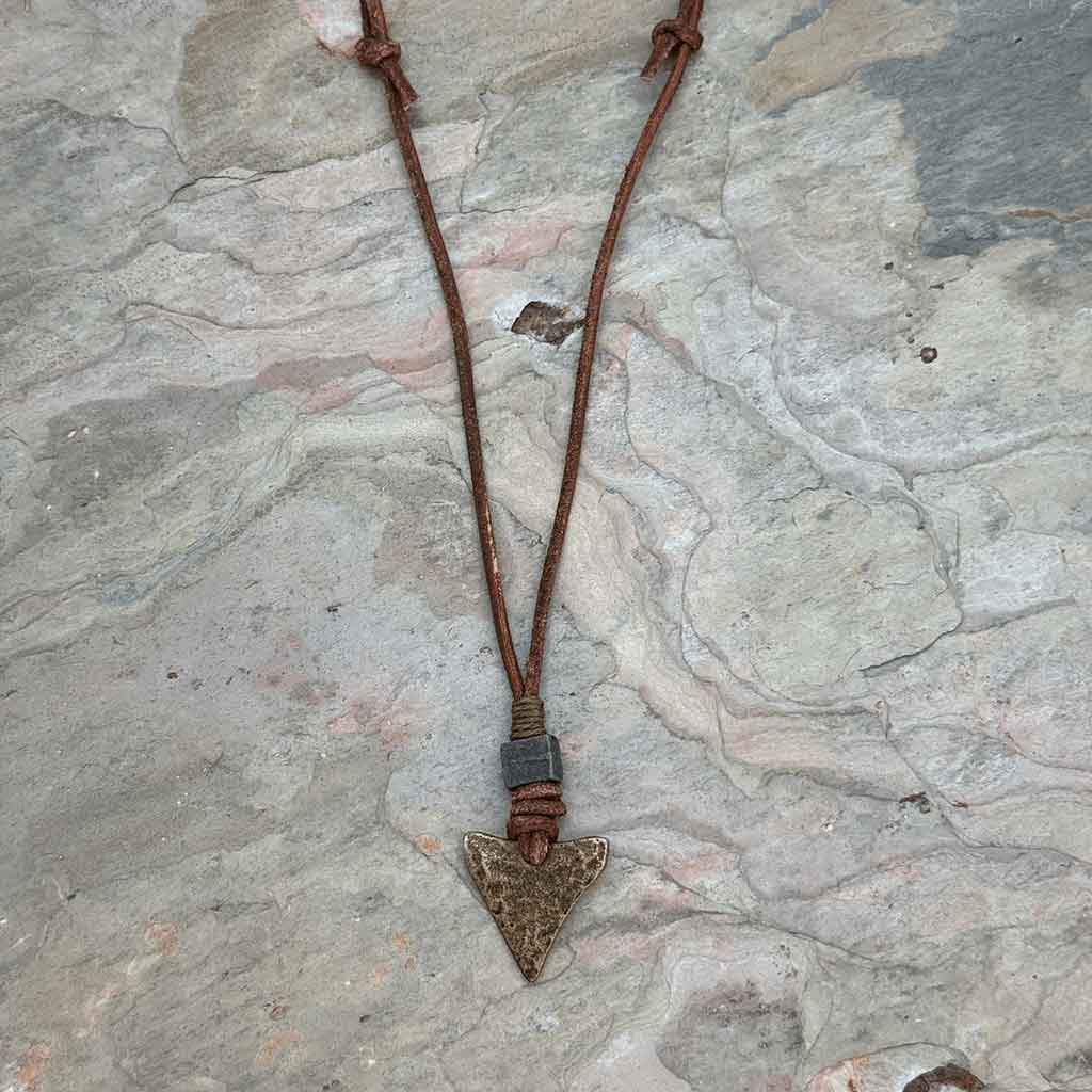 Explorer's Arrowhead Medieval Necklace