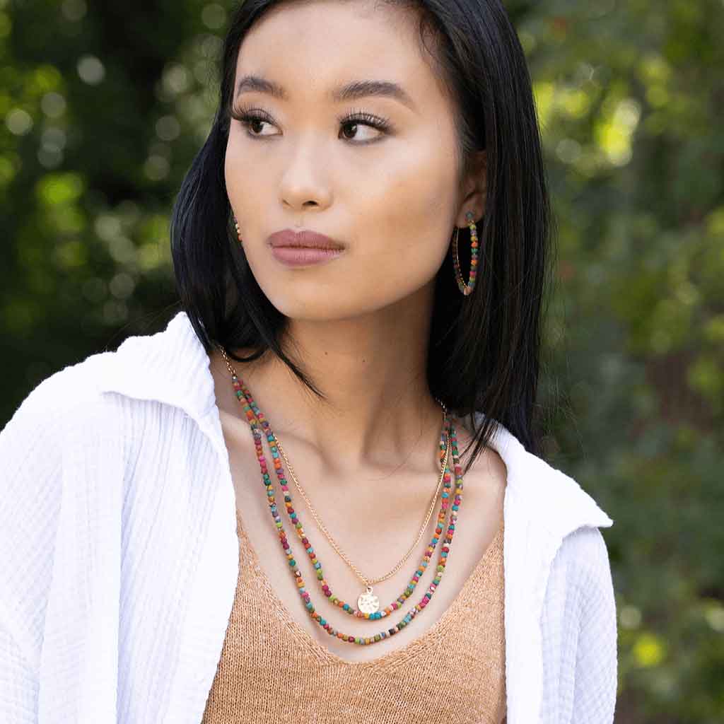 Hope of Freya Beaded Necklace