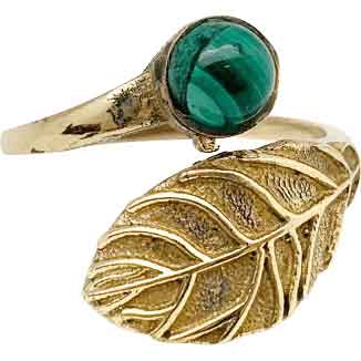 Malachite Druid Ring