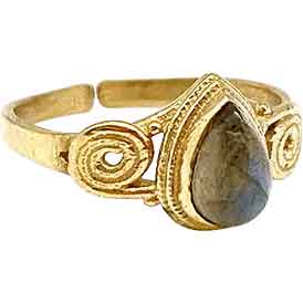Medieval Labradorite Ring