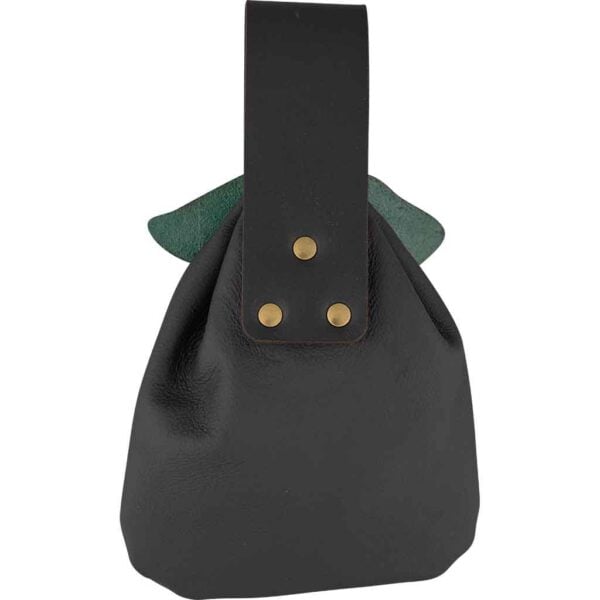 Small Elven Leaf Belt Pouch
