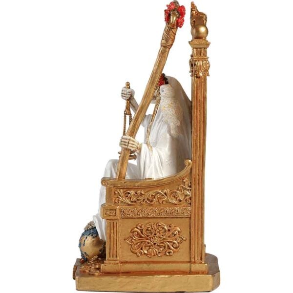 Enthroned Santa Muerte Statue