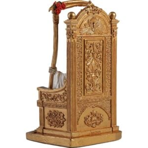 Enthroned Santa Muerte Statue