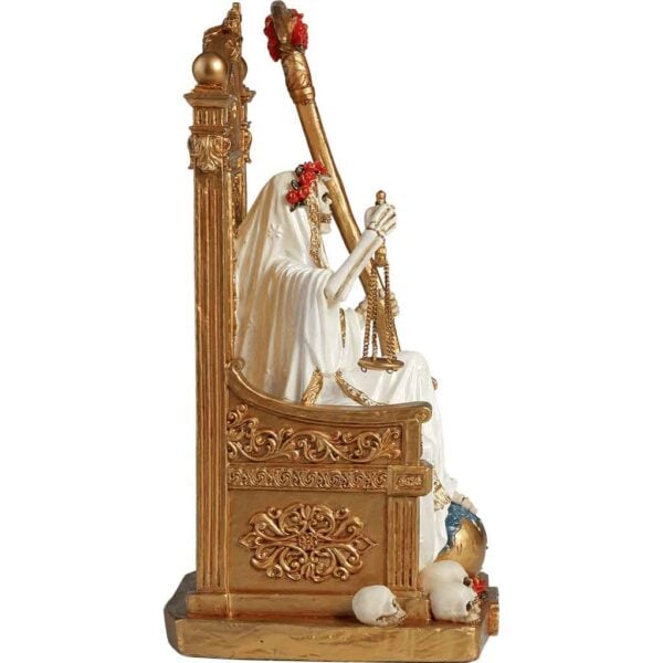 Enthroned Santa Muerte Statue