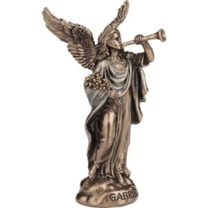 Saint Gabriel Blowing Trumpet Statue