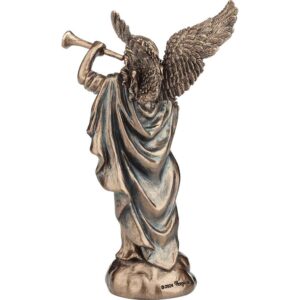 Saint Gabriel Blowing Trumpet Statue