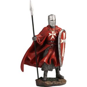 Spear and Shield Maltese Hospitaller Statue