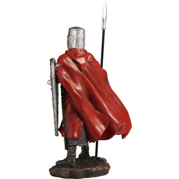 Spear and Shield Maltese Hospitaller Statue