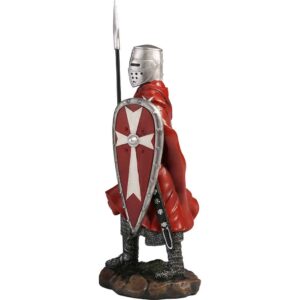 Spear and Shield Maltese Hospitaller Statue