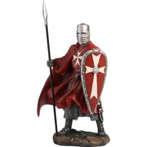 Spear and Shield Maltese Hospitaller Statue