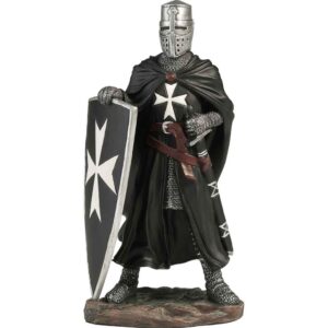 Sword and Shield Maltese Hospitaller Statue