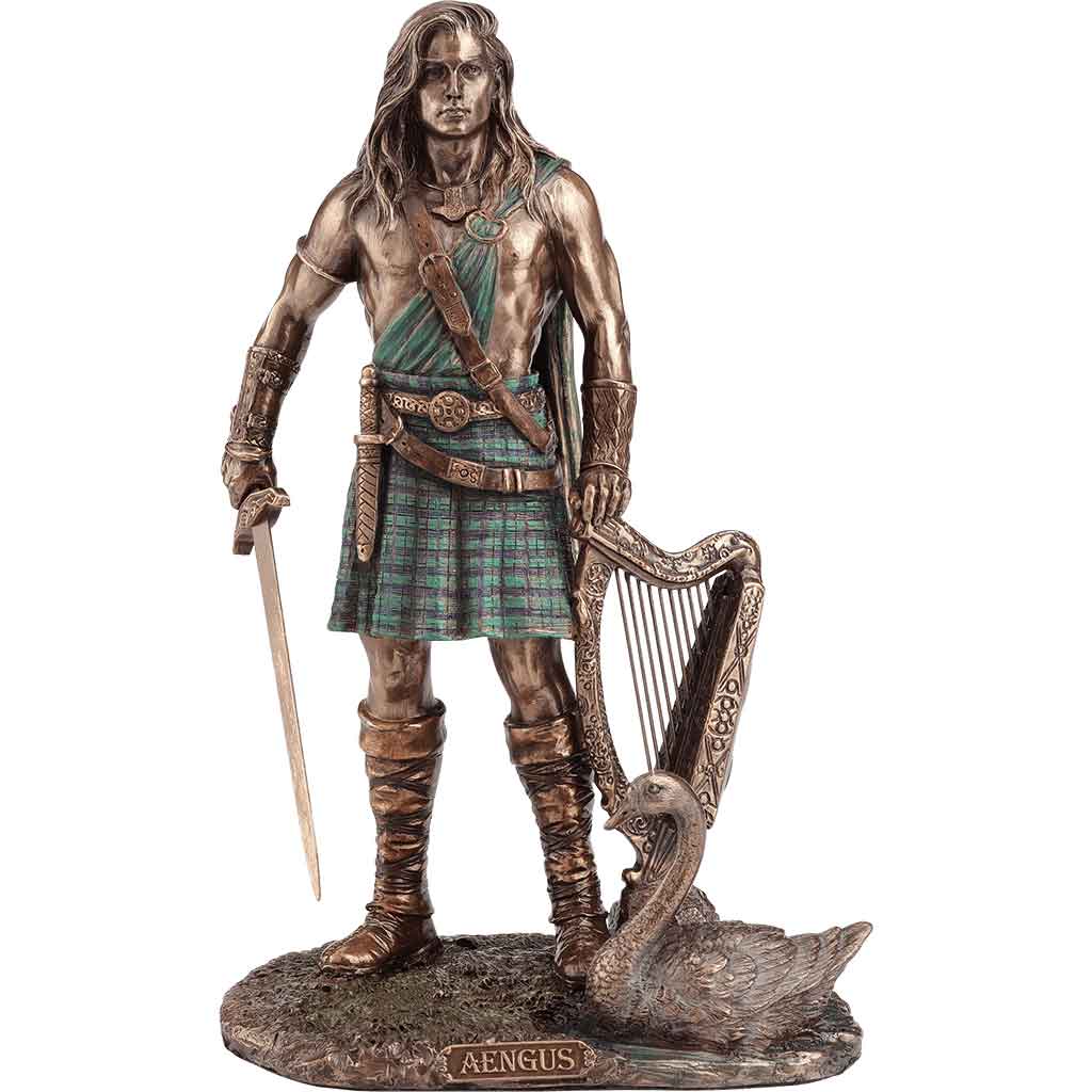Aengus Irish God of Youth Statue