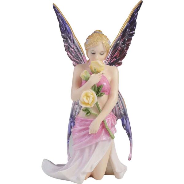 Smelling the Roses Fairy Statue