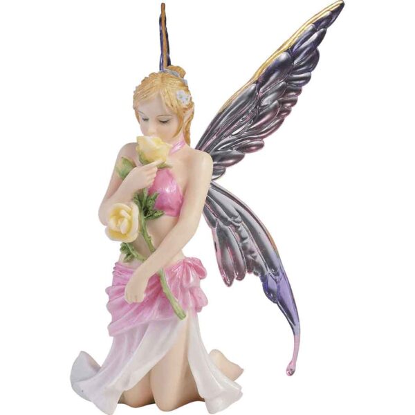 Smelling the Roses Fairy Statue