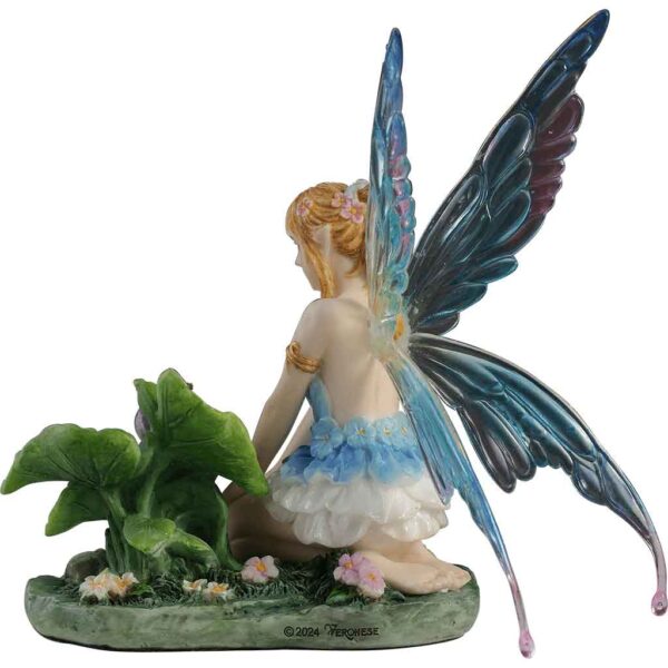 Cerulean Blue Fairy Statue