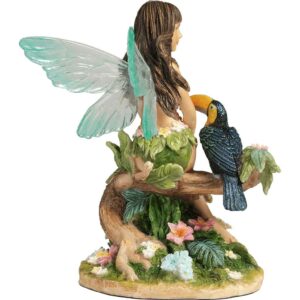 Tropical Cyan Fairy Statue