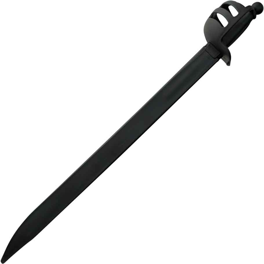 Synthetic Cutlass Sparring Sword Black Blade