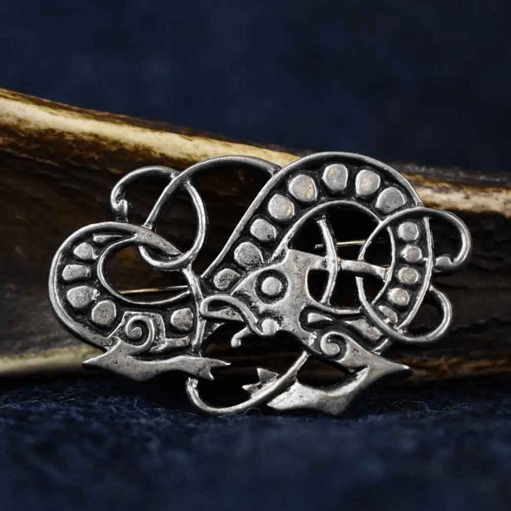 Luck of Lochland Viking Knotwork Brooch