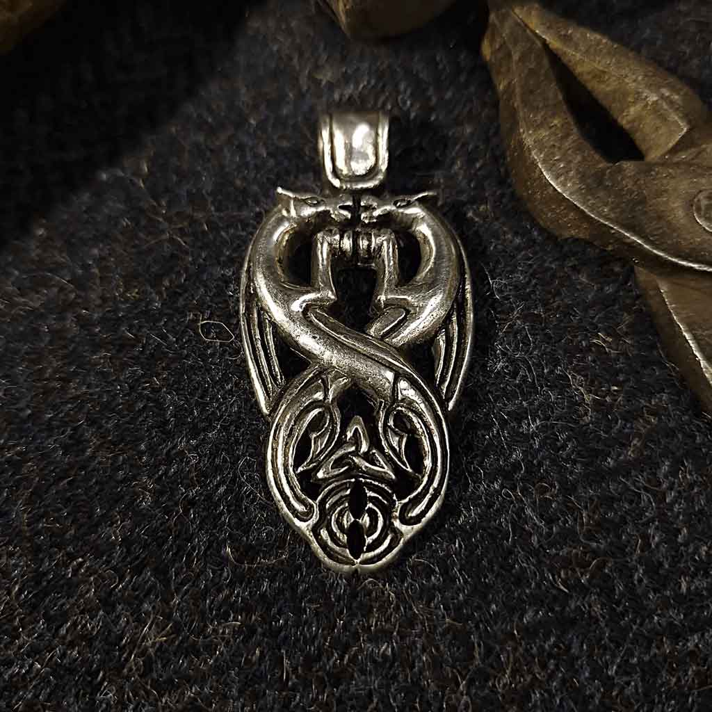 Aberlemno Kelpies Pewter Pendant
