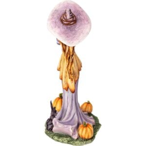 Pumpkin Witch Statue