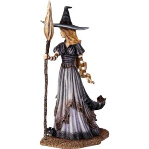 Bewitching Autumn Witch Statue