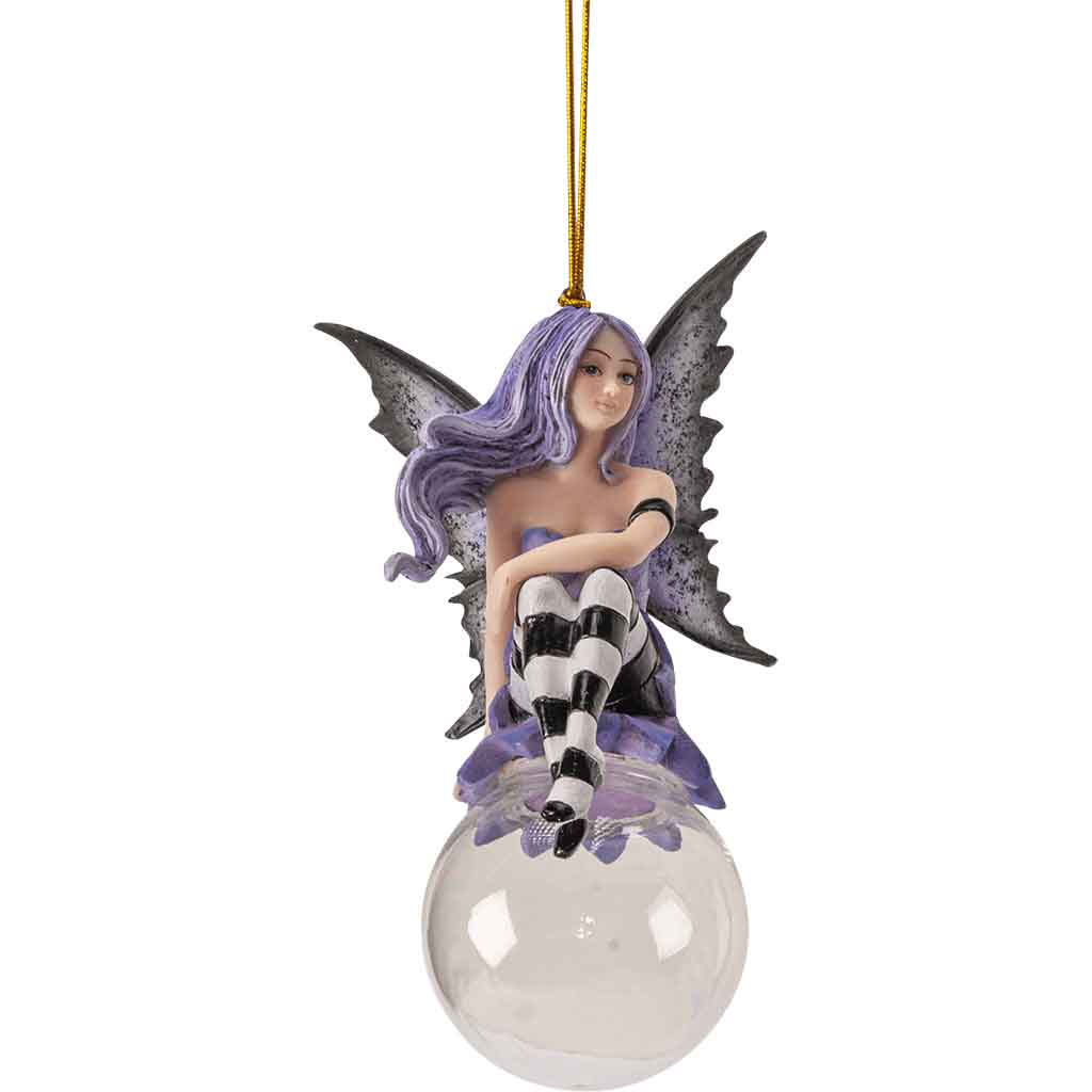 Evangeline Bubble Rider Fairy Ornament