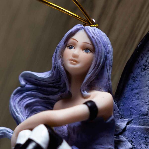 Evangeline Bubble Rider Fairy Ornament