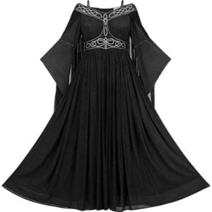 Galadriel Dress - Black Midnight