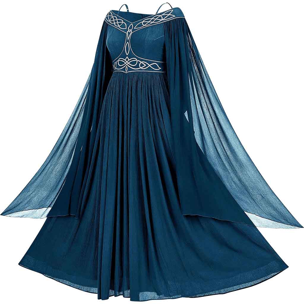 Galadriel Dress - Majolica Blue - xx-large