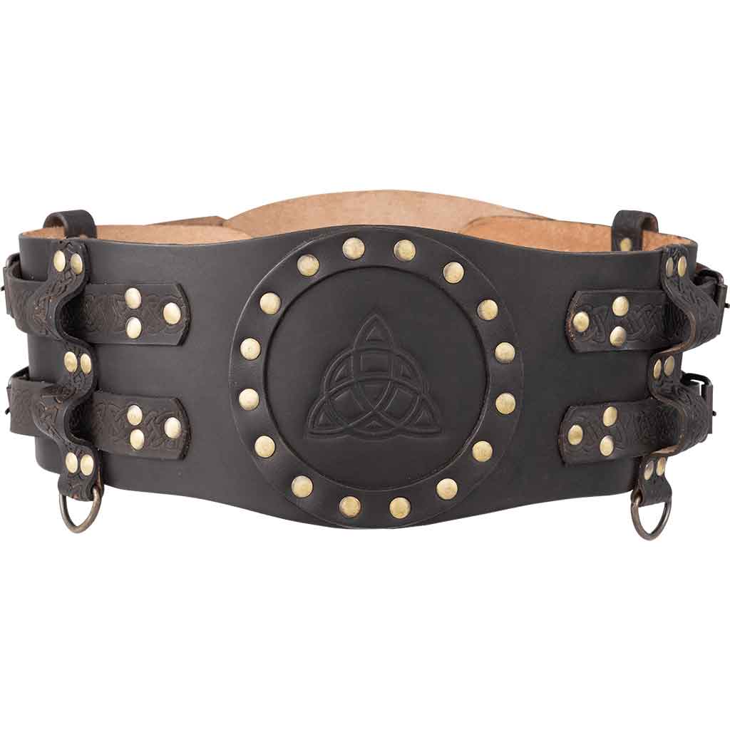 Bedran Wide Belt - Dark Brown
