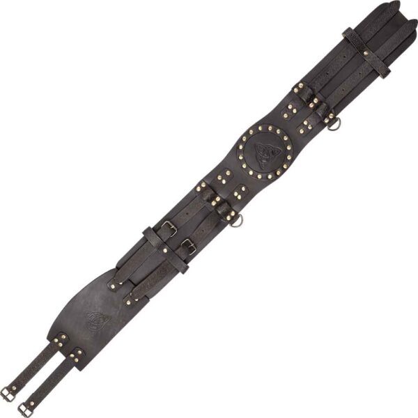 Bedran Wide Belt - Dark Brown