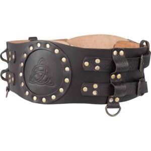 Bedran Wide Belt - Dark Brown