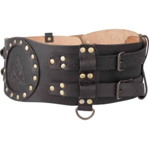 Bedran Wide Belt - Dark Brown