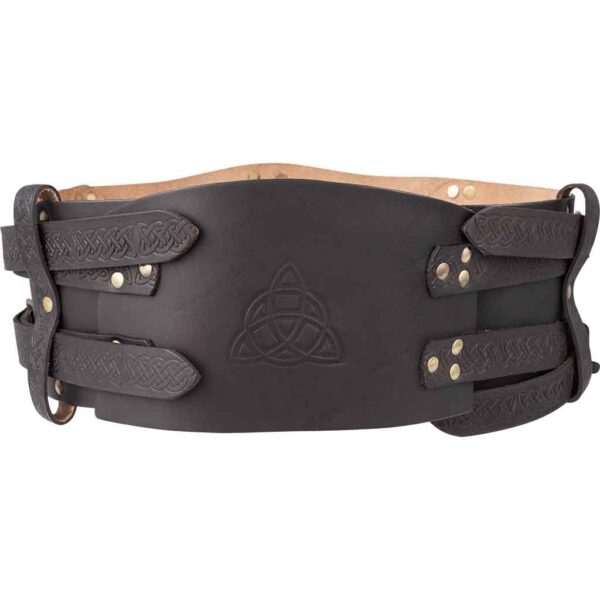 Bedran Wide Belt - Dark Brown