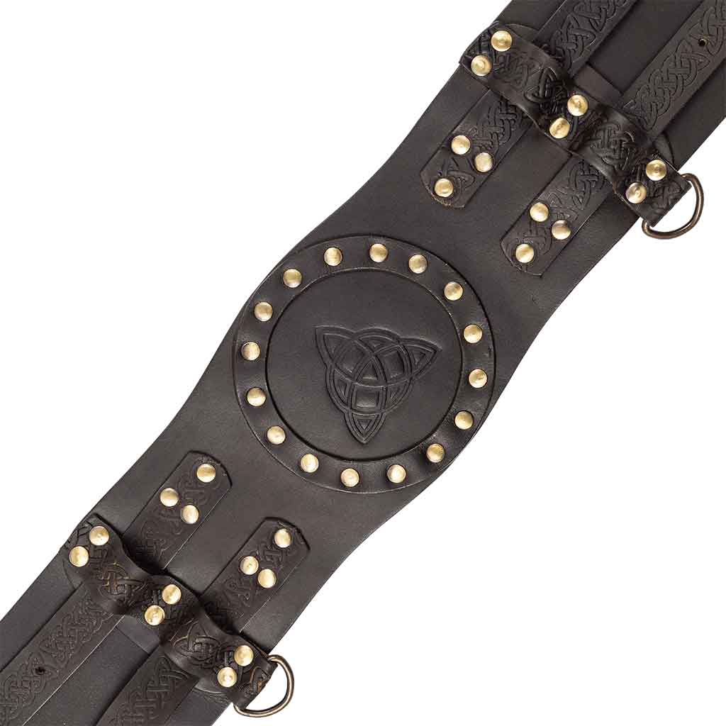 Bedran Wide Belt - Dark Brown