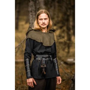 Mannix Linen Gugel - Green