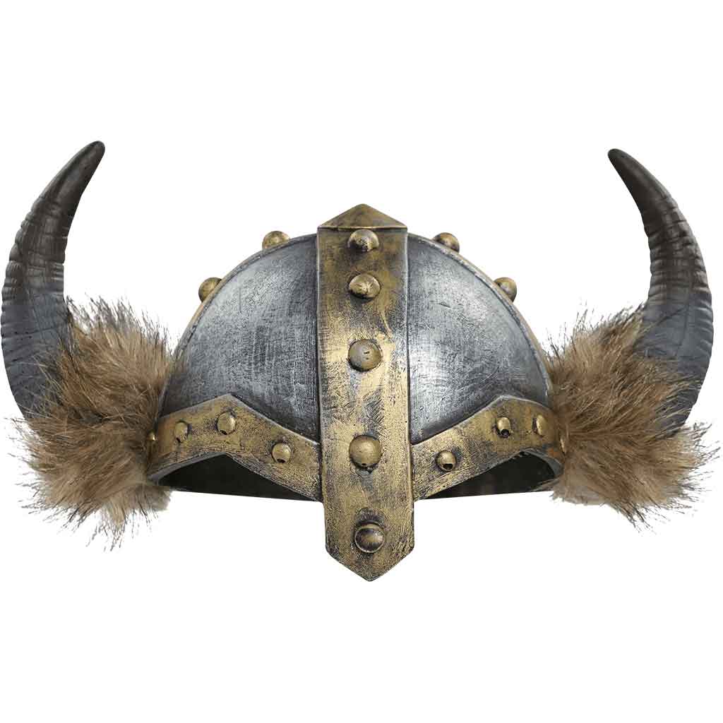 Horned Viking Costume Helmet