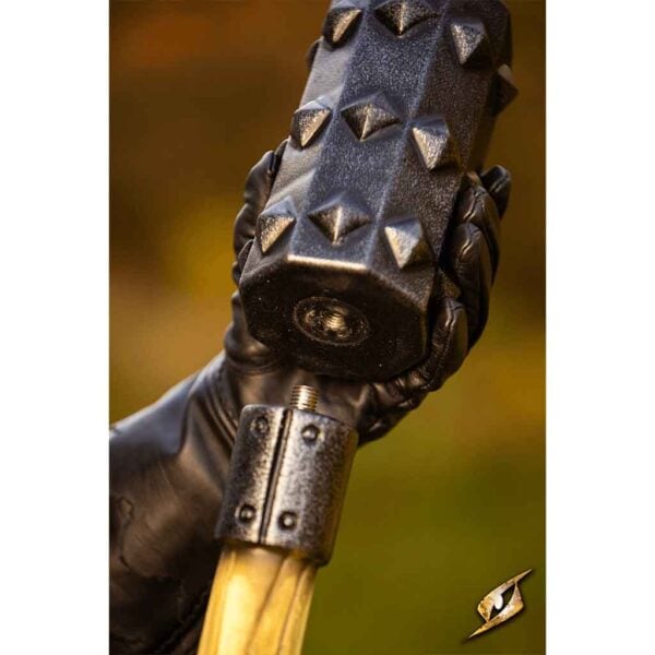 LARP Battle Standard - Spiked Mace Top