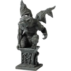 Winged Kneeling Gargoyle Statue