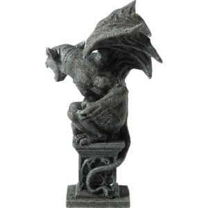 Winged Kneeling Gargoyle Statue