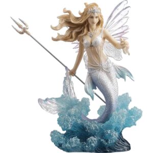 Queen Mermaid Fairy Statue