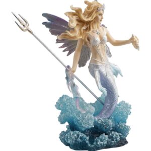 Queen Mermaid Fairy Statue