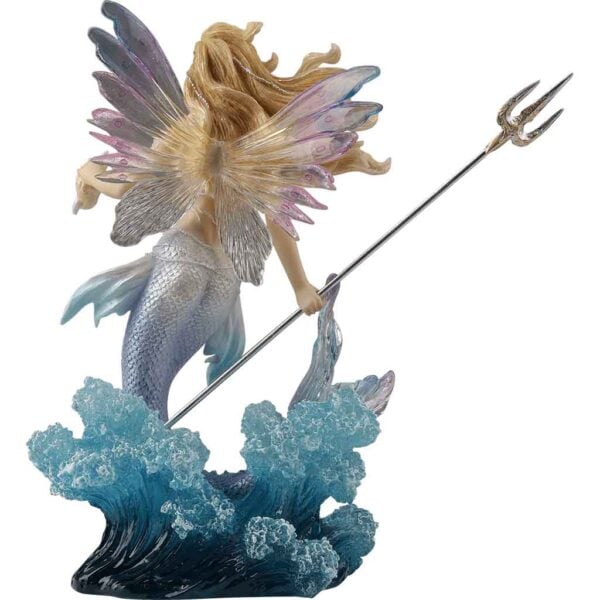Queen Mermaid Fairy Statue