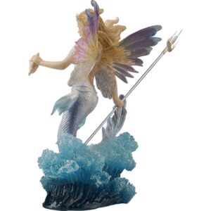 Queen Mermaid Fairy Statue