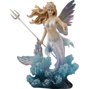 Queen Mermaid Fairy Statue