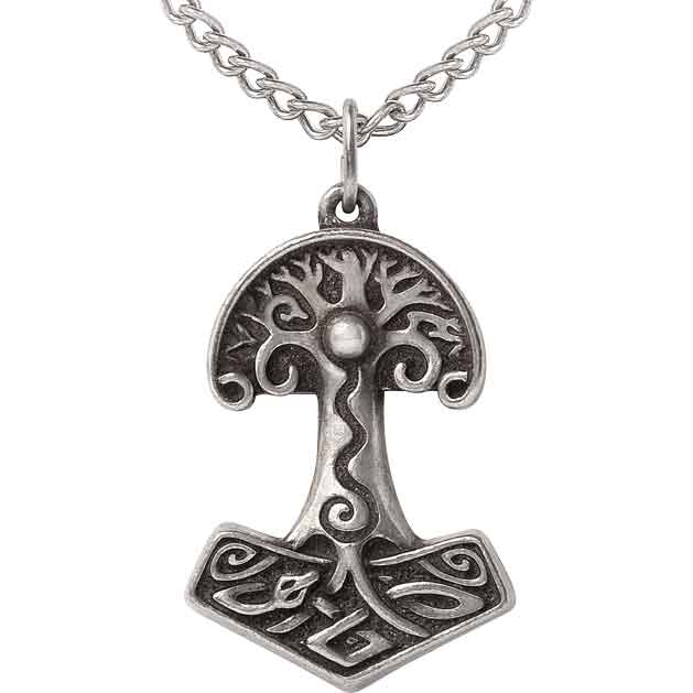 Yggdrasil Viking World Tree Necklace