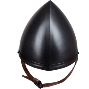 Harding Black Steel Norman Helmet