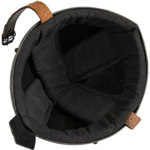 Harding Black Steel Norman Helmet