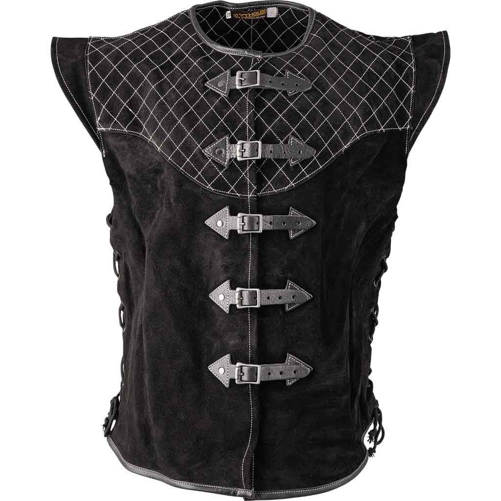 Ristridin Suede Vest